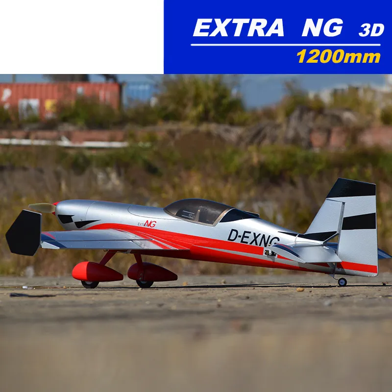 HOOKLL-EXTRA-NG-3D-Spannweite-1210mm-30E-3D-Kunstflug-EPO-RC-Flugzeug-Festes-Fluumlgel-Trainer-KITPN-2003099-1